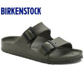 德国Birkenstock休闲舒适男女同款轻质双排扣防水凉拖鞋Arizona EVA沙滩凉鞋