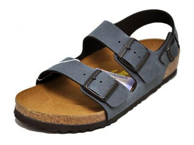 明星同款经典德国Birkenstock休闲凉鞋/开车凉鞋Milano系踝凉鞋