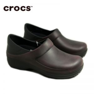 Crocs娜莉雅工作克骆格II代女士图案花纹专业防滑工作鞋/厨师鞋/医生鞋/护士鞋/职业鞋 Neria Pro Clog 205385