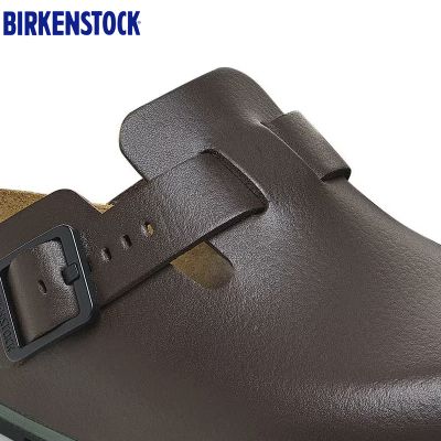 德国制造Birkenstock经典光滑牛皮防滑厨师鞋/职业鞋/医生鞋/工作鞋Boston