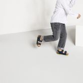 春夏新款德国Birkenstock儿童软木舒适健康凉鞋Milano沙漠系列撞色款软木拖鞋