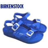 德国制造Birkenstock儿童亲子沙滩防水凉鞋Rio EVA荧光色沙滩凉鞋