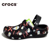 Crocs卡骆驰防滑厨师鞋工作鞋204044图案毕斯拓-更多有趣图案