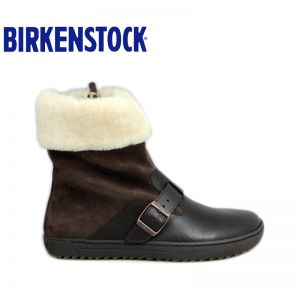 Birkenstock Stirling 秋冬新品羊绒内里牛皮女士秋冬踝靴休闲鞋