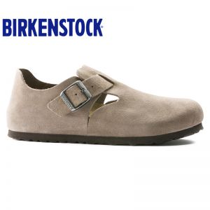 德国Birkenstock天然牛皮经典复古风格休闲鞋/船鞋London畅销流行款休闲鞋
