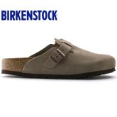 【软底】Birkenstock春夏新款经典包头鞋牛反毛皮Boston柔软鞋床全新色