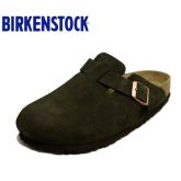 【软底】Birkenstock春夏新款经典包头鞋牛反毛皮Boston柔软鞋床全新色