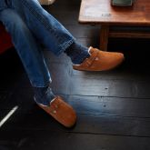 Birkenstock Boston 羊绒鞋床秋冬毛毛鞋