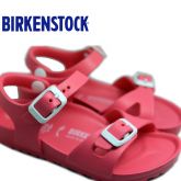 德国制造Birkenstock儿童亲子沙滩防水凉鞋Rio EVA荧光色沙滩凉鞋