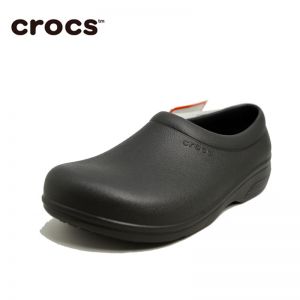 Crocs卡骆驰全包 医生鞋 护士鞋 工作鞋 厨师鞋 职业鞋 克劳科工作鞋On the Clock Slip On