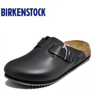德国制造Birkenstock经典光滑牛皮防滑厨师鞋/职业鞋/医生鞋/工作鞋Boston