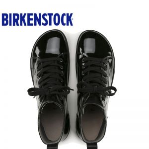 德国制造Birkenstock时尚高帮休闲鞋/板鞋Bartlett漆皮款休闲鞋