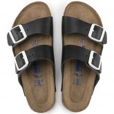 Birkenstock  Arizona专业防滑鞋底天然牛皮软底双扣凉拖鞋