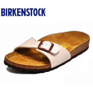 德国制造Birkenstock美腿单扣软木拖鞋madrid软木拖鞋