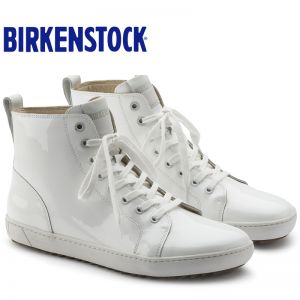 德国制造Birkenstock时尚高帮休闲鞋/板鞋Bartlett漆皮款休闲鞋
