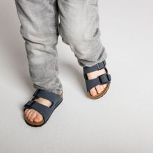 Birkenstock德国制造儿童软木健康舒适两扣凉拖鞋Arizona亲子凉拖鞋软木拖鞋