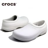 Crocs卡骆驰全包 医生鞋 护士鞋 工作鞋 厨师鞋 职业鞋 克劳科工作鞋On the Clock Slip On