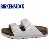 Birkenstock 专业防滑鞋底Arizona两扣凉拖鞋漆皮款