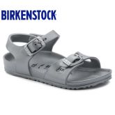 德国制造Birkenstock儿童亲子沙滩防水凉鞋Rio EVA荧光色沙滩凉鞋