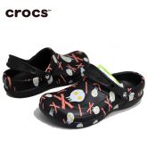 Crocs卡骆驰防滑厨师鞋工作鞋204044图案毕斯拓-更多有趣图案