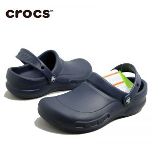 Crocs卡骆驰中性防滑厨师鞋 医生鞋 职业鞋 护士鞋 手术鞋 毕斯拓Bistro黑色/白色/蓝色10075
