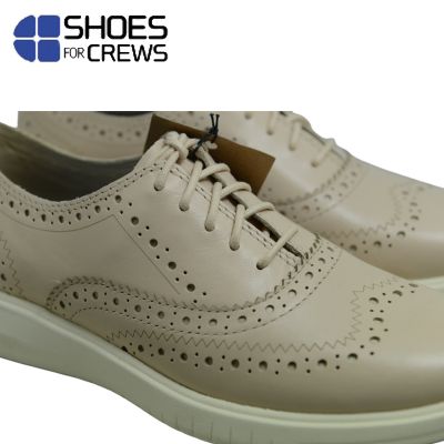 Shoes for Crews/COLE HAAN Malorie Ltr Wing OX 41253 Brazilian Sand LTR