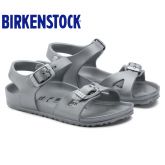 德国制造Birkenstock儿童亲子沙滩防水凉鞋Rio EVA荧光色沙滩凉鞋