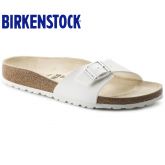 德国制造Birkenstock美腿单扣软木拖鞋madrid软木拖鞋