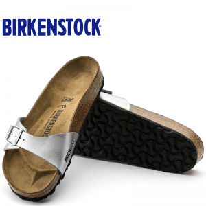 德国制造Birkenstock美腿单扣软木拖鞋madrid软木拖鞋