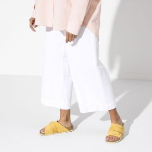 Birkenstock经典软木单扣凉拖男女同款牛皮绒面革拖鞋kyoto系列软木拖鞋软木拖鞋