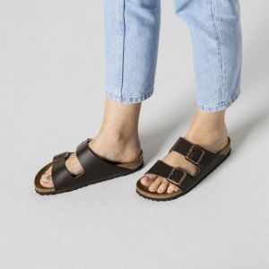 德国Birkenstock经典软木拖鞋Arizona光滑牛皮经典流行色软木拖鞋