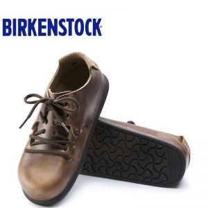 新款Birkenstock/Montana经典复古四季休闲鞋油皮材质限量特别版休闲鞋