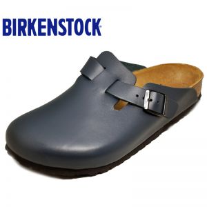 经典热销明星同款德国制造Birkenstock经典Boston光滑牛皮包头鞋流行色