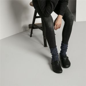 经典热销明星同款德国制造Birkenstock经典Boston光滑牛皮包头鞋流行色