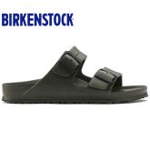 德国Birkenstock休闲舒适男女同款轻质双排扣防水凉拖鞋Arizona EVA沙滩凉鞋
