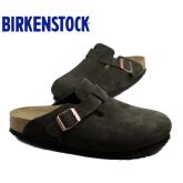 【软底】Birkenstock春夏新款经典包头鞋牛反毛皮Boston柔软鞋床全新色