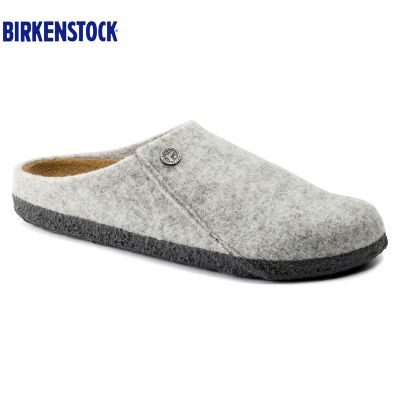 Birkenstock 秋冬新品男女同款室内居家羊毛包头鞋Zermatt