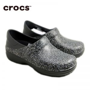Crocs娜莉雅工作克骆格II代女士图案花纹专业防滑工作鞋/厨师鞋/医生鞋/护士鞋/职业鞋 Neria Pro Clog 205385