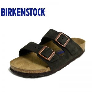 【软底】春夏全新款Birkenstock经典两扣凉拖Arizona牛反绒皮柔软鞋床软木拖鞋