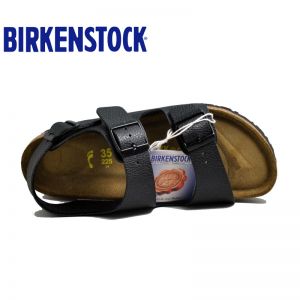 明星同款经典德国Birkenstock休闲凉鞋/开车凉鞋Milano系踝凉鞋
