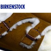 Birkenstock秋冬新款Zurich苏黎世羊绒内衬保暖休闲拖鞋软木拖鞋软木拖鞋