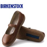 德国Birkenstock新款牛皮女士休闲芭蕾鞋/玛丽珍单鞋Iona休闲鞋