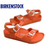 德国制造Birkenstock儿童亲子沙滩防水凉鞋Rio EVA荧光色沙滩凉鞋