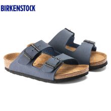 Birkenstock德国制造儿童软木健康舒适两扣凉拖鞋Arizona亲子凉拖鞋软木拖鞋