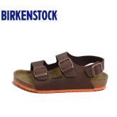 春夏新款德国Birkenstock儿童软木舒适健康凉鞋Milano沙漠系列撞色款软木拖鞋