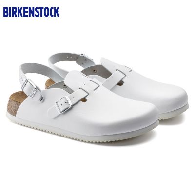 Birkenstock Kay两穿设计牛皮革柔软鞋床防滑专业包头鞋/工作鞋/职业鞋