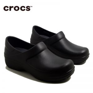 Crocs娜莉雅工作克骆格女士专业防滑工作鞋 厨师鞋 职业鞋 医生鞋 护士鞋 Neria Pro Clog 204045