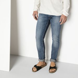 德国制造Birkenstock美腿单扣软木拖鞋madrid软木拖鞋