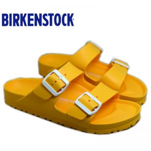 德国Birkenstock休闲舒适男女同款轻质双排扣防水凉拖鞋Arizona EVA沙滩凉鞋