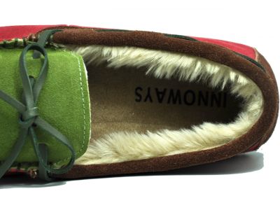 秋冬畅销女士加绒豆豆鞋流行多色/驾车鞋Rhein休闲鞋